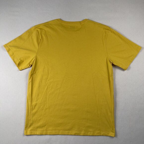 Saturdays NYC Color Overlap Short Sleeve Tee Shirt Men’s XL Goldenrod Yellow - Picture 10 of 12